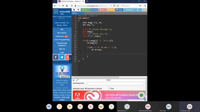 Caesar Cipher Encryption Practical смотреть онлайн