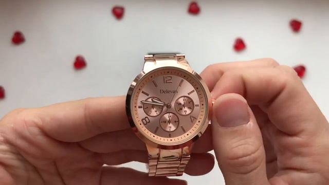 Хорошие недорогие часы Delevan с Aliexpress смотреть онлайн