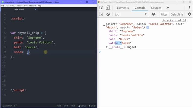 How to CREATE an OBJECT in JavaScript смотреть онлайн