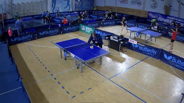 Первенство России 2018. Стол 1. Одиночный разряд смотреть онлайн