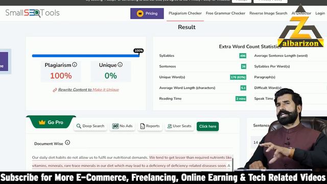 Online Plagiarism Cheker Job | Earn Money Online | Earn From Home | Make Money Online | Albarizon смотреть онлайн