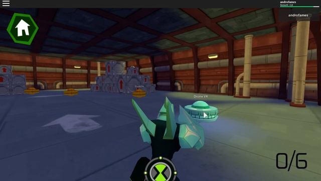 Ben 10 Super Hero Time ROBLOX Vilgaxs Spaceship смотреть онлайн