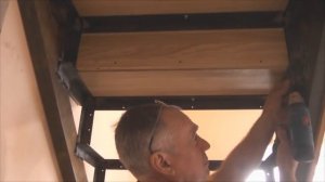 Сборка лестницы. Полный цикл. Обшивка лестницы деревом.