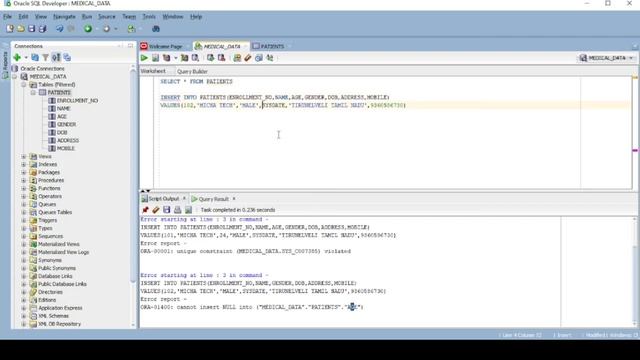 Select, Insert, Update, Delete table | DML | SQL | Oracle | Tutorial - 5 | Tamil смотреть онлайн