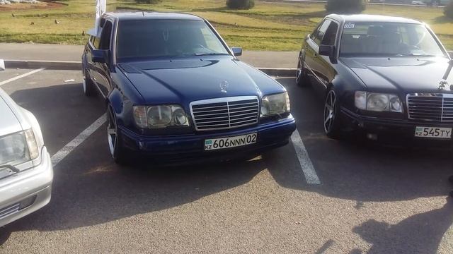 Легендарный Mercedes-Benz W 124 E500 волчок Almaty смотреть онлайн