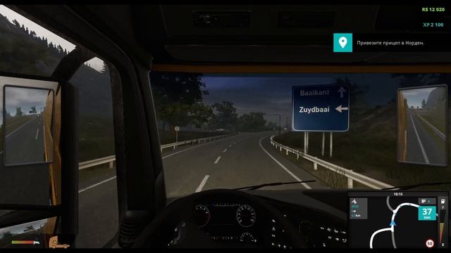 Truck Driver РАБОТА НА ВРАЖЕСКОЙ ТЕРРИТОРИИ смотреть онлайн