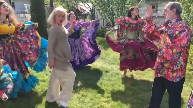 Цыганский ансамбль ЧЕРГЭН на юбилее! смотреть онлайн