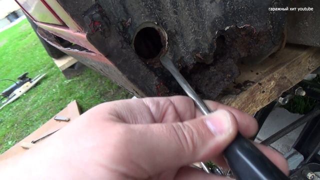 РЕМОНТ ЛЕВОГО ПОРОГА ПАССАТ Б3