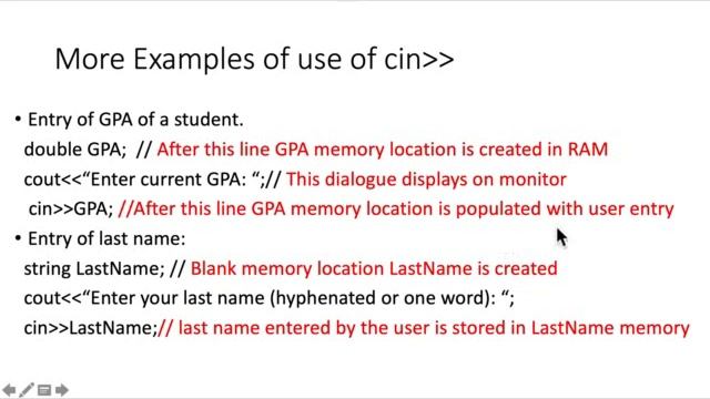 Standard Input and Output in C++ смотреть онлайн