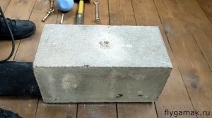 Монтаж анкера с кольцом.