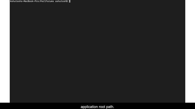 The Slow Learning of Perl Catalyst - Chapter 1/Part-04 смотреть онлайн