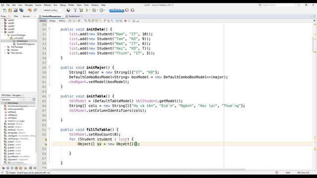 [MOB1023 - Java 2] Lab 3 Bài 2: Xây dựng các chức năng cho form quản lý (Source Code Download) ✔ смотреть онлайн