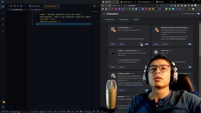 Crea una extensión para Google Chrome con javascript | Simon Castaño смотреть онлайн