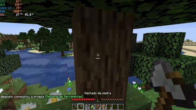 Minecraft Em Um Notebook Positivo