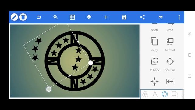 Star Logo Design In Mobile | How To Make Logo Design In Pixellab смотреть онлайн