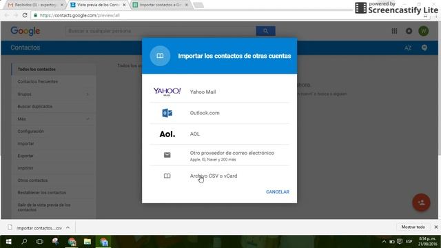 Importar contactos a la cuenta de Gmail desde un archivo CSV - Actualizado, mira le descripción! смотреть онлайн