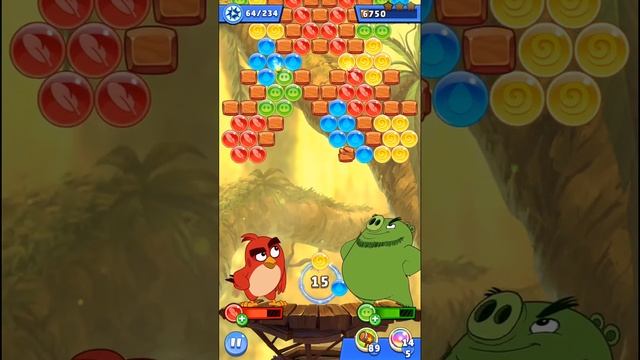 Angry Birds Pop Blast Gameplay Pt 104: LEONARD Unlocked! смотреть онлайн
