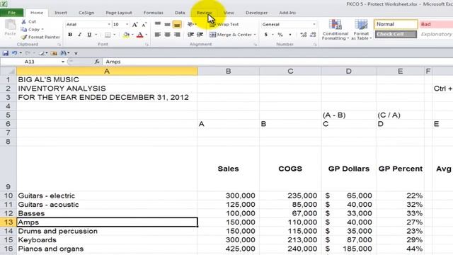 How to Protect Cells that Contain Formulas in Excel смотреть онлайн
