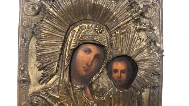 Икона. Казанская Пресвятая Богородица. Конец 19 века смотреть онлайн