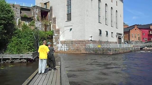 ЛОВЛЯ ЛОСОСЯ в ФИНЛЯНДИИ смотреть онлайн