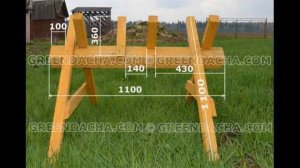 Козлы для распиловки дров Сделай сам Своими руками | ФАКТОГЕН