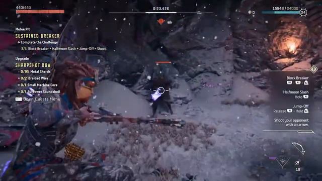 Horizon Forbidden West - Melee Pits - Bulwark - Sustained Breaker Challenge смотреть онлайн