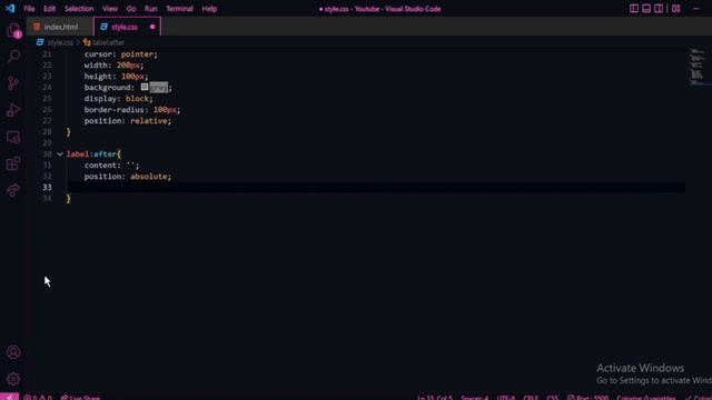 Toggle Switch | using HTML & CSS смотреть онлайн