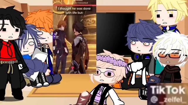 |~| Obey me react to mc as Childe |~| OM x GI |~| slight angst? |~| смотреть онлайн