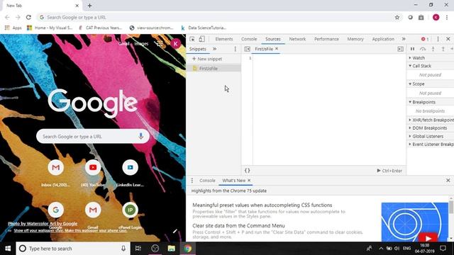 How to Write and Run JavaScript Code in Chrome Developer Tools смотреть онлайн