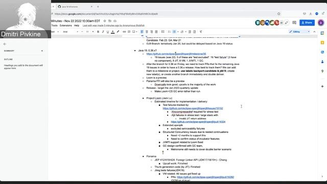 Eclipse OpenJ9 2022/11/22 Community call смотреть онлайн