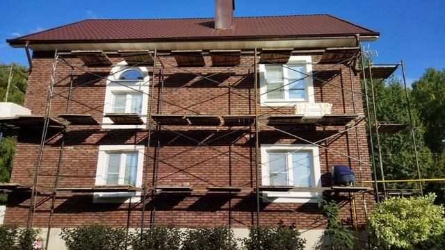 укладка клинкерной плитки и нанесения декоративной штукатурки караед шуба.в Московской области смотреть онлайн