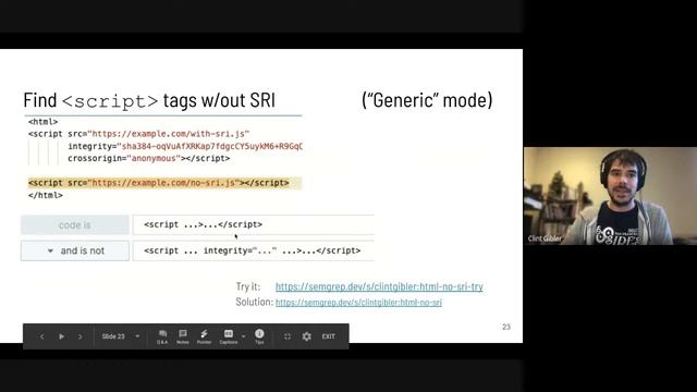 Semgrep: a lightweight static analysis tool for security consultant and hackers смотреть онлайн
