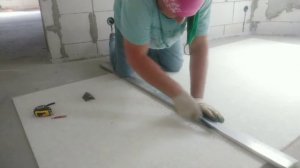 ГВЛ, разрезать без пыли и шума! Простейший вариант!!!