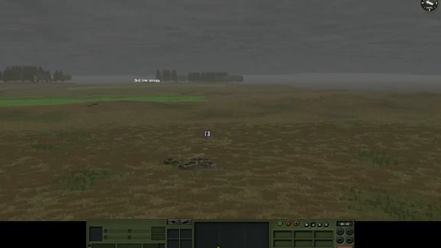 Combat Mission Red Thunder Dawn Patrol scenario Engine 4 part 1 смотреть онлайн