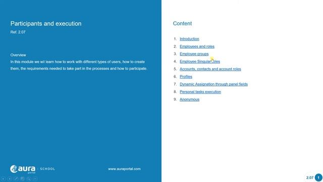 BPM Course: 2. Building applications | Participants and execution 2.07 смотреть онлайн