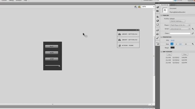 Flash & actionscript 3 lesson: New Improved Music Player смотреть онлайн