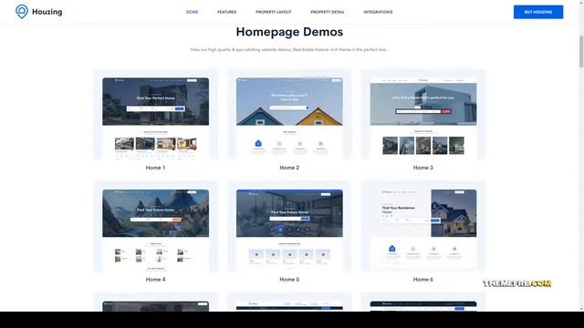 Houzing Real Estate WordPress Theme 14 apartments смотреть онлайн
