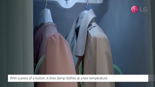 LG Styler Clothing Steamer - Gentle Dry смотреть онлайн