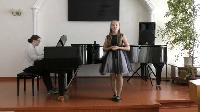 Толканицина Арина - "Песня о веселом ветре" И. Дунаевский смотреть онлайн