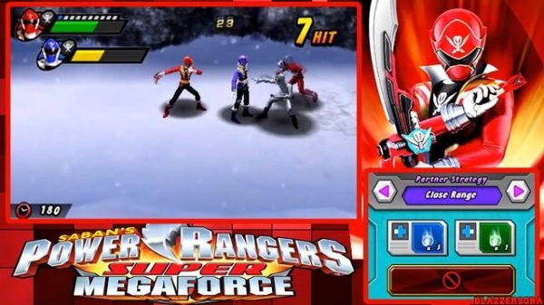 Power Rangers Super Megaforce 3DS - Walkthrough Part 8 Stage 8 [HD]