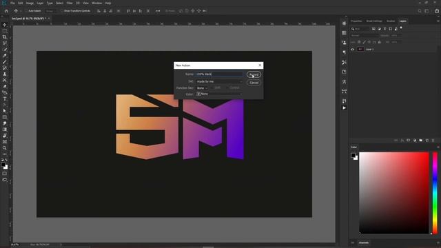 HOW TO CONVERT CMYK BLACK INTO 100% BLACK | RICH BLACK IN PHOTOSHOP IN JUST ONE CLICK #photoshop смотреть онлайн