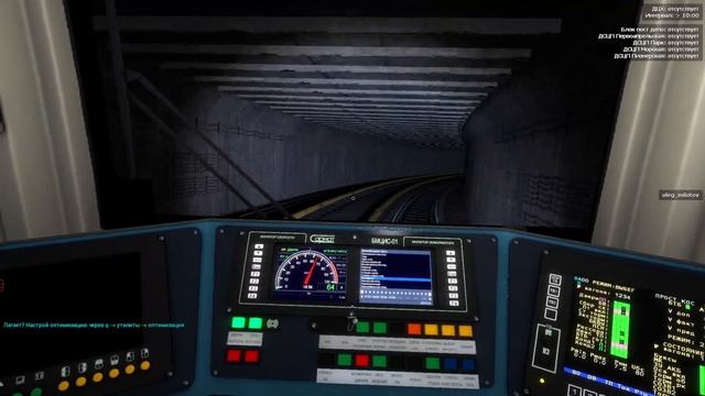 Кольцевая линия Гарриградского метрополитена. 81-760А "Ока Баклажан" в окраске Колхоз смотреть онлайн