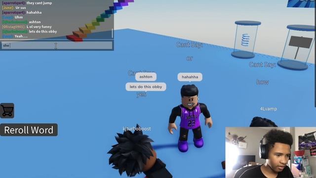Roblox CANT SAY THE WORD... смотреть онлайн