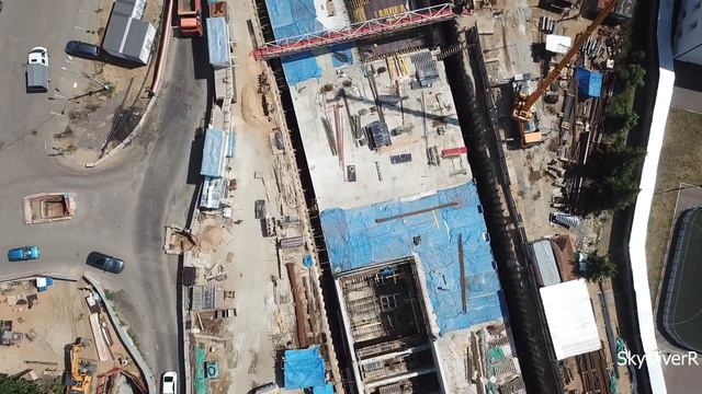 Жуковский. Строительство тоннеля на улице Туполева 07.2022 4К смотреть онлайн