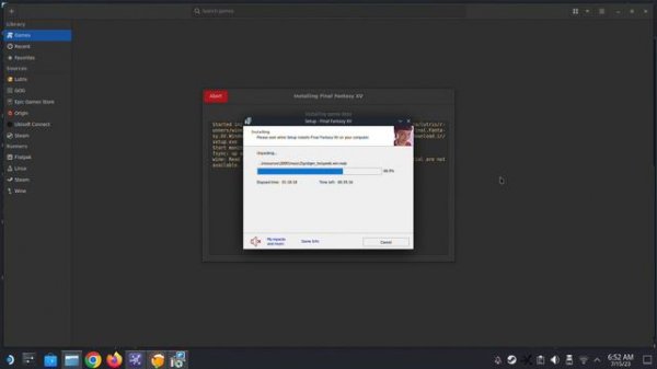 Final Fantasy XV Windows Edition on Steam Deck | Lutris install tutorial #finalfantasyxv #quack