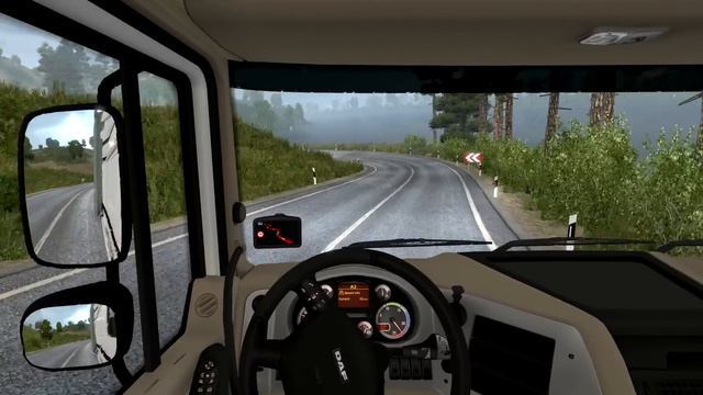 ЗАТОПИЛО ДОРОГУ ПОСЛЕ СИЛЬНОГО ЛИВНЯ - EURO TRUCK SIMULATOR 2 #AlexFresh