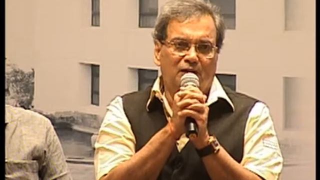 Most Popular hindi film Director MrSubhash Ghai Please Protect the studentsof Whistling WoodsBNN740 смотреть онлайн
