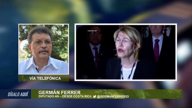 EXCLUSIVA: Dip. Ferrer anuncia nuevas acciones de Luisa Ortega Díaz Dígalo Aquí 29.08.17 Seg. 1 смотреть онлайн