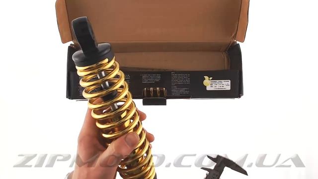 Амортизаторы (пара) Delta 340mm, регулируемые, мягкие (золотистые) NDT смотреть онлайн