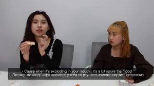 КОРЕЙЦЫ ПРОБУЮТ РУССКУЮ ЕДУ | Hitok